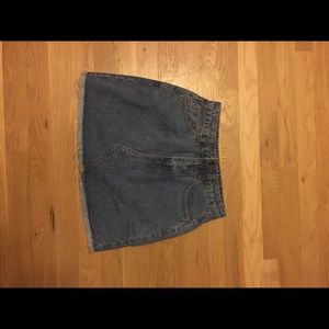 Denim skirt